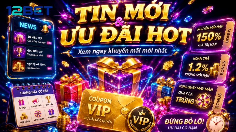 5 Tầng Giao Diện Cần Rà Soát Khi Đọc Tin Khuyến Mãi 12BET
