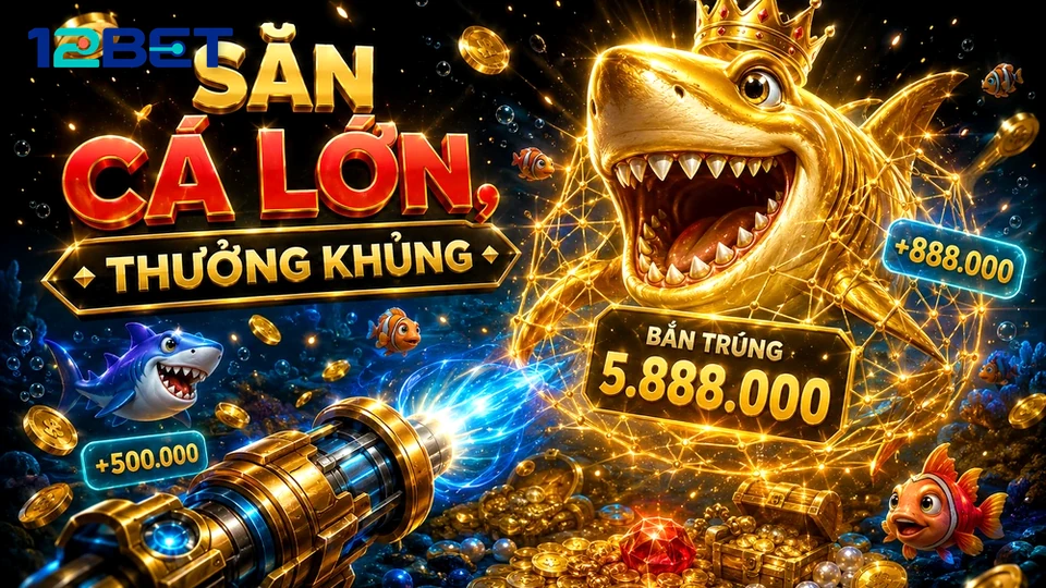 Biểu tượng trò chơi nổ hũ trên giao diện giải trí 12BET